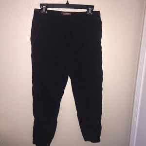 Black joggers